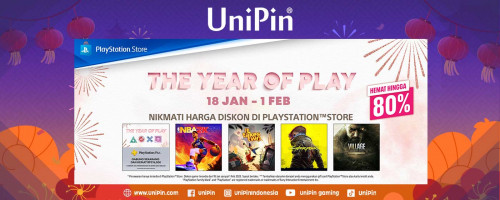 The Year of Play – Tahun Baru Diskon Hingga 80% dengan Gabung PlayStation™Store